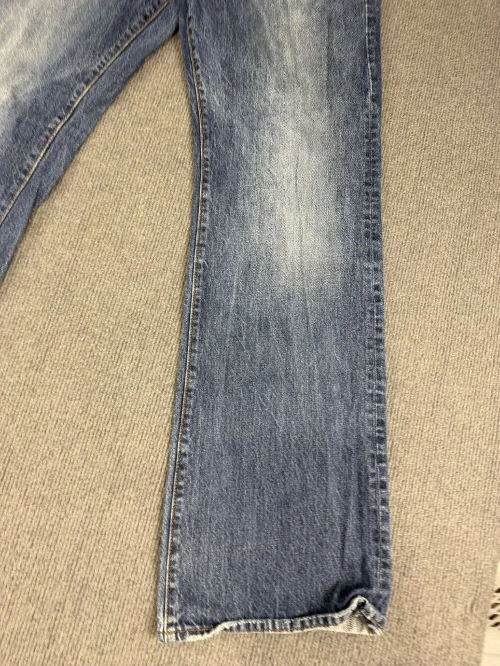 Aeropostale Mens Blue Benton Original Bootcut Jeans 33x34